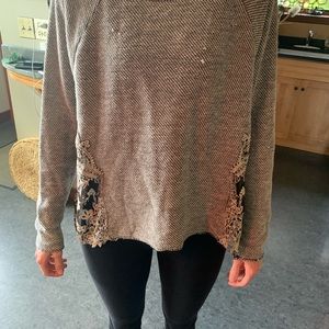 urban outfitters distressed long sleeve !